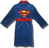 Classic SUPERMAN 'S' Fleece Robe for Children