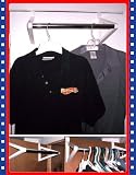 New Hanging 19 In Over-Door Closet Extension Organizer