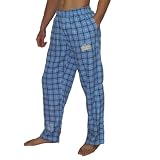 Mens NBA Denver Nuggets Plaid Cotton Thermal Sleepwear / Pajama Pants - Blue & Black (Size: M)
