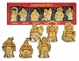 LAUGHING buddha HAPPY Good LUCK novelty zen statues NEW