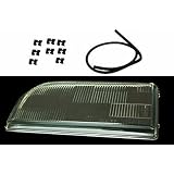 1994-1997 VOLVO 850 LH (DRIVER SIDE) HEADLIGHT LENS (MODELS WITH DUAL BULB... by ESI