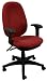 New Mid Back Ergonomic Task Chair with Adjustable Arms