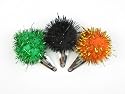 "Fun Halloween Pom Pom" Baby Girl & Toddler Hair Clip / Snap Clip - Set of 3