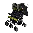 Combi Twin Sport 2 Side by Side Double Stroller in Ember/Wasabi