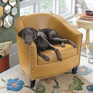 Giles Club Chair Armchair - Pine Green - Grandin Road