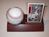 Adrian Gonzalez Boston Red Sox Signed Autographed Baseball & Wood Case Plus Card COA for the Autograph & Proof