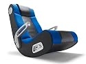 MusicRocker Modell SUPERGAMER Blau (Multimediasessel, Soundsessel, Gaming Chair, Sound Chair, Stereo 2.1 System)