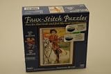 Faux-stitch Puzzle (Feels Like Real Needlework) Buffalo Bill 500 Pieces 18"x24"