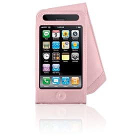 Belkin Leather Flip Case for iPhone 3G, 3G S (Pink)