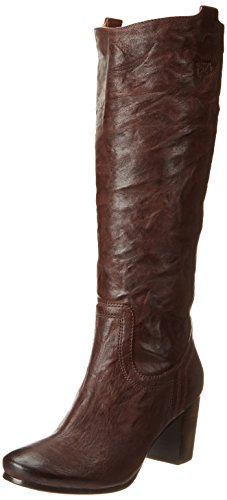 FRYE Women's Carson Mid Heel Tab Knee-High Boot