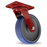 Buy Hamilton Heavy Service Plate Caster, Swivel, Poly-Soft Polyurethane Wheel,... by Hamilton