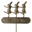 Can-Can Bunnies Welcome Sign