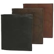 Signature Genuine Leather Tri-fold Wallet w/ Double Billfold