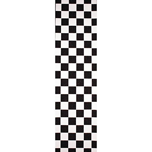 FKD Checkered White / Black Grip Tape - 9" x 33"