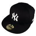New Era 5950 Fitted Cap - New York Yankees - Black / White