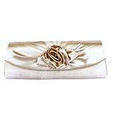 LadyGirl Vogue Style Prom & Party Evening Handbag, Clutch Bag, Gift Ideas--Colors Various, Price/Piece -BEIGE