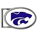 Kansas State Wildcats NCAA Dress Casual Buckle