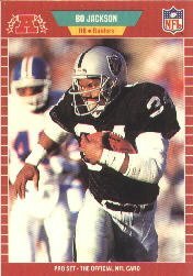 1989 Bo Jackson #185 Football Card