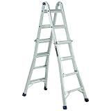Louisville Ladder L-2094-17 Type IA 300-Pound Rated Aluminum Multipurpose Ladder, 17-Foot