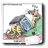 Londons Times Funny Cat Cartoons - Cat Best Sellers - Mouse Pads