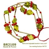 Orna Lalo Beads & Flowers Bracelet