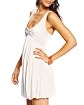 Bubble Hem Tank Dress with Satin Bodice Product Image