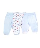 Carter's Watch the Wear Auto Bon Vivant 3-Pack Cotton Pants (Sizes 0M - 9M)