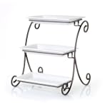 Clay Art White 3 Tier Tray
