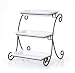 Clay Art White 3 Tier Tray