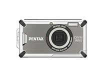 Pentax Optio W80 Digitalkamera (12,1 Megapixel, 5-fach opt. Zoom, 6,4 cm (2,5 Zoll) Display, bis 5m wasserdicht nach IP70) grau