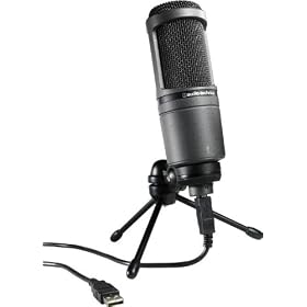 Audio-Technica AT2020 USB Condenser USB Microphone