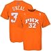 Search : adidas Phoenix Suns #32 Shaquille O'Neal Orange Net Player T-shirt