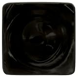 Waechtersbach Small Flat Square Plate, Set of 2, Black
