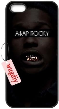 wugdiy Custom Hard Plastic Back Case Cover for iPhone 5,5S with Unique Design ASAP Rocky