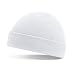 Beechfield Knitted Hat With Turn Up In White