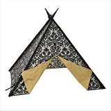 Charlotte Play Tent in Black and White Baroque