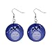 Cow Jumped Moon Earrings Limited Edition Art Jewelry