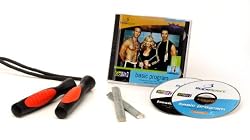 GoFit Basic Ropesport Speed Rope Kit With Audio Cd And Workout Handbook