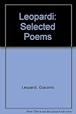 Selected poems of Giacomo Leopardi