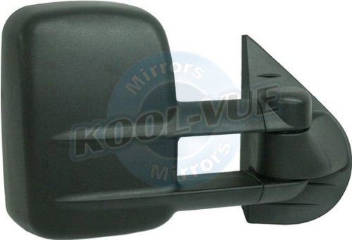 New Passenger Side Mirror, 2007-2010 GMC Sierra 1500, 2500 HD, 3500 HD, Denali, Chevrolet Silverado 1500, 2500 HD, 3500 HD, Manual, Manual Folding, Telescoping, Glass-Convex, 2007 New Body Style
