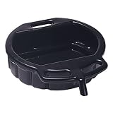 Lisle 17942 Black Plastic 4.5-Gallon Drain Pan by Lisle