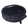 Lisle 17942 Black Plastic 4.5-Gallon Drain Pan