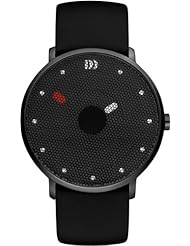 Danish Design Iv13q1022 Stainless Steel Case Black Dial And Black Leather Band Unisex Watch