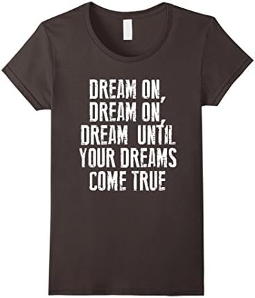 Women's Aerosmith Dream On shirt Medium Asphalt