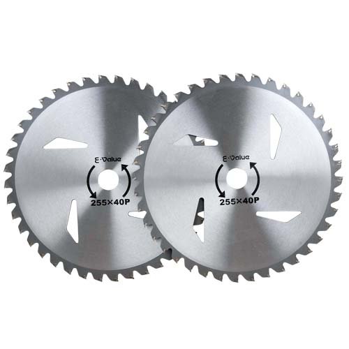 E-Value 草刈用チップソー 2枚組 255mmX40P