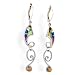 Swirling Dangle Earrings