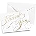 Hortense B Hewitt Gold Unending Gratitude Thank You Cards, 50-Pack