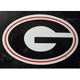Georgia Bulldogs Team Logo NCAA Car Magnet