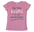 I'M TOO PRETTY TO DO HOMEWORK SO I HAVE MY BROTHER DO IT FOR ME T-SHIRT FOR YOUTH GIRLS SHIRT - WE GOT IT! - TOO PRETTY TO DO HOMEWORK GIRLY SHIRT FOR YOUTH GIRLS