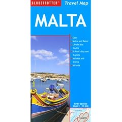 Malta Travel Map (Globetrotter Travel Map)